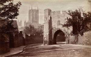 Pottergate, Lincoln, Inglaterra de James Valentine