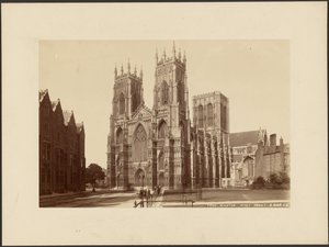 Catedral de York, fachada oeste de James Valentine