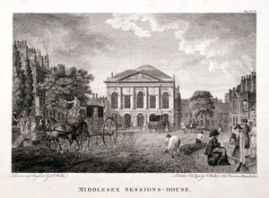 Clerkenwell Green, Finsbury, Londres, 1796 de James Walker