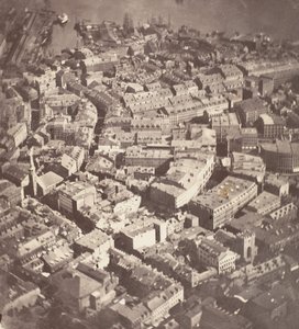 Boston, como lo ven el Águila y el Ganso Salvaje, 1860 de James Wallace Black