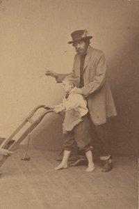 Edward Everett Hale y su hijo, ca. 1865