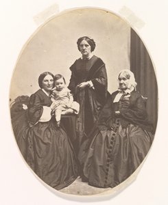 Cuatro generaciones, ca. 1860 de James Wallace Black