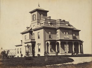 Casa victoriana, ca. 1860 de James Wallace Black