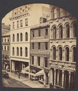 Calle Washington, Boston, ca. 1860 de James Wallace Black