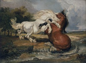 Caballos de combate de James Ward