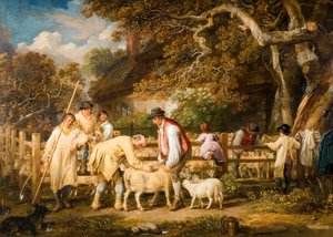 Salvado de ovejas, 1828 de James Ward