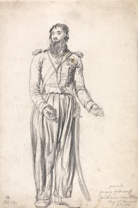 El cosaco, Gregory Yelloserf, julio de 1814 de James Ward