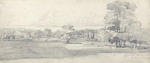 El Viejo Salón, Tabley, Rodeado de Parque, 20 de Julio de 1814