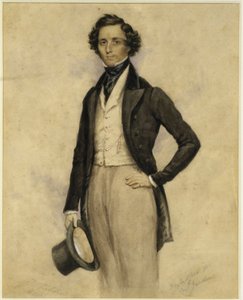 Retrato de Felix Mendelssohn Bartholdy (Hamburgo de James Warren Childe