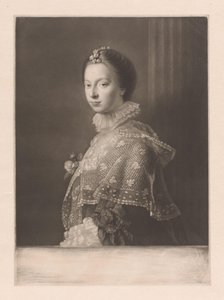 Retrato de Janet Erskine de James Watson (prentmaker)