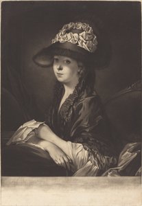 Lucinda, Miss Moore de James Watson after Pierre Etienne Falconet