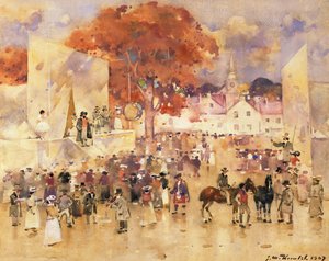 Feria escocesa, 1907 de James Watterston Herald