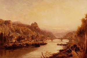 El castillo de Beauvine, Durant Bélgica de James Webb