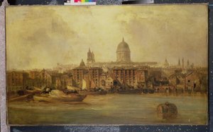 El Támesis Cerca de Blackfriars de James Webb