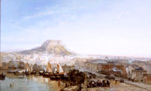 Vista de Cartagena, Costa Este de España
