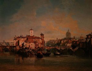Vista del Tíber de James Webb