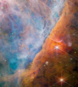 Barra de Orión (Imagen NIRCam) de James Webb Space Telescope (NASA)