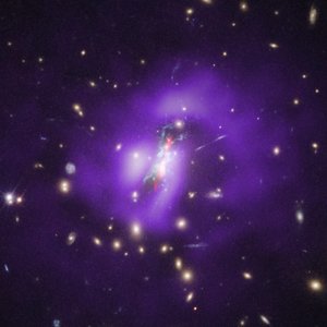 Cúmulo de Phoenix (Hubble, Chandra, VLA) de James Webb Space Telescope (NASA)