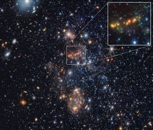 Extracción de HAP en Sextans A (imágenes de NIRCam y MIRI) de James Webb Space Telescope (NASA)
