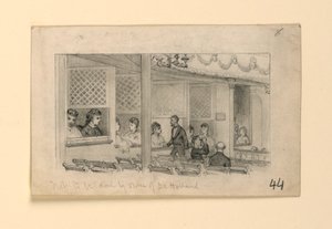 Interior del teatro de James Wells Champney
