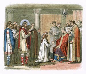 Bautismo del Rey Guthorm de James William Edmund Doyle