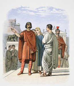 Caractacus en Roma, 52, 1864