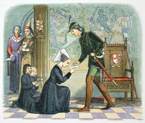 Eduardo IV de Inglaterra y Lady Elizabeth Grey, 1464 1864