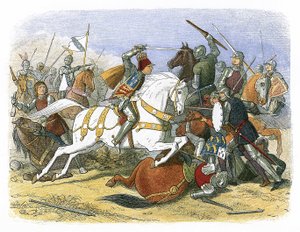Rey Ricardo III en el campo de Bosworth de James William Edmund Doyle