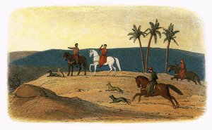 El rey Ricardo I se niega a mirar la Ciudad Santa, tras no haberla conquistado de James William Edmund Doyle