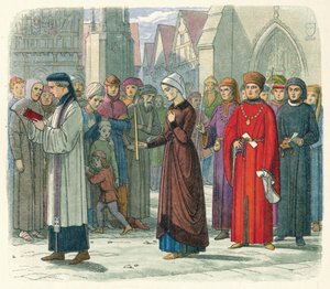 La Duquesa de Gloucester hace penitencia, 1441 1864 de James William Edmund Doyle