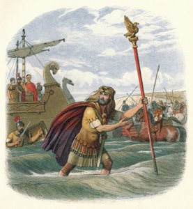 El abanderado de la décima legión, 55 a.C. 1864