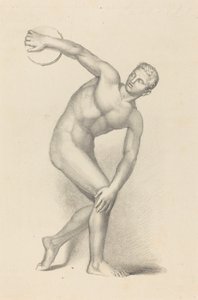 Discóbolo, por Mirón de James William Giles after John Flaxman