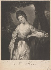 Sra. Frances Abington (de soltera Barton) de James Wilson