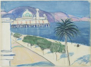Casino junto al Mar, c.1921 de James Wilson Morrice