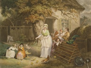 La retirada de los ciudadanos, 1796 de James after Ward