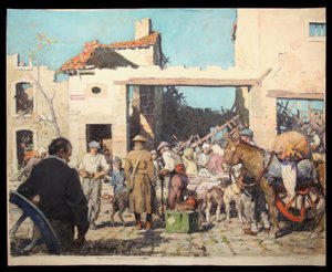 Refugiados retornados Hatton Chattel de James de Vine Aylward