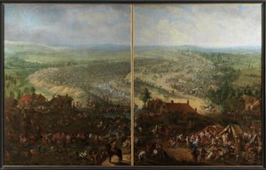 Excavación del canal de Gante (óleo sobre lienzo) de Jan Anton Garemyn