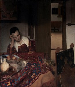 Una niña durmiendo (detalle)