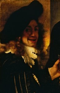 Músico (detalle) de Johannes Vermeer