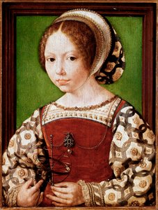 Retrato de una joven princesa, probablemente Dorotea de Dinamarca