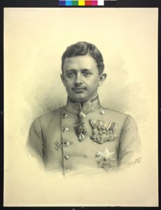 Emperador de Austria Carlos I de Jan (studio of) Langhans