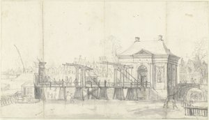 Heiligewegspoort en Ámsterdam en invierno de Jan Abrahamsz. Beerstraten