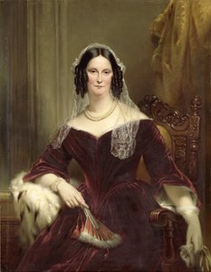 Dieuwke Fontein (1800-79), segunda esposa (casada en 1834) de Adriaan van der Hoop de Jan Adam Kruseman