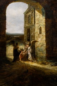 Aparición de tres ángeles a Abraham de Jan Aertsen Marienhof