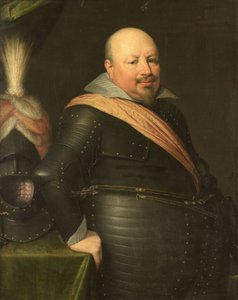 Retrato de Nicholas Schmelzing (1561-1629) de Jan Antonisz van Ravesteyn (workshop of)