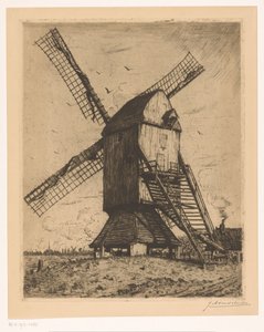 Muelle de Jan Antonius van Schooten (signed by artist)