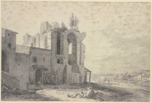 Ruinas romanas de Jan Asselijn