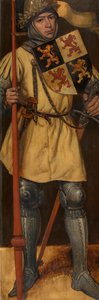 Juan I, duque de Brabante (óleo sobre tabla) de Jan August Hendrik Baron Leys