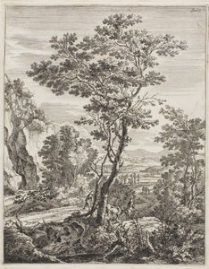 El gran árbol, de Paisajes italianos verticales de Jan Both