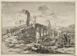 El puente Molle sobre el Tíber